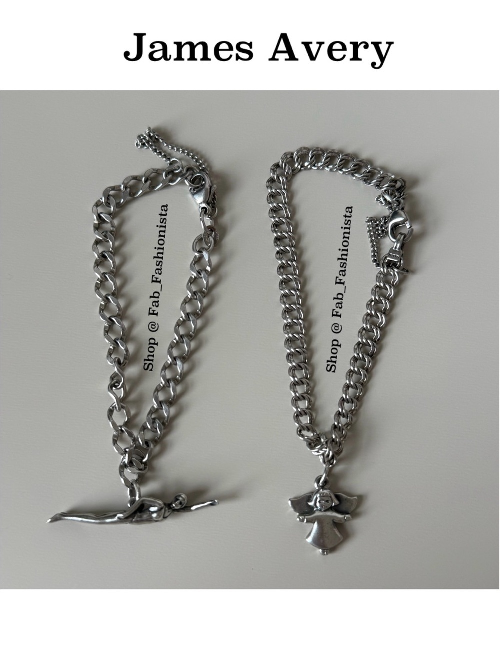 James Avery Retired Charm bracelets angel swimmer